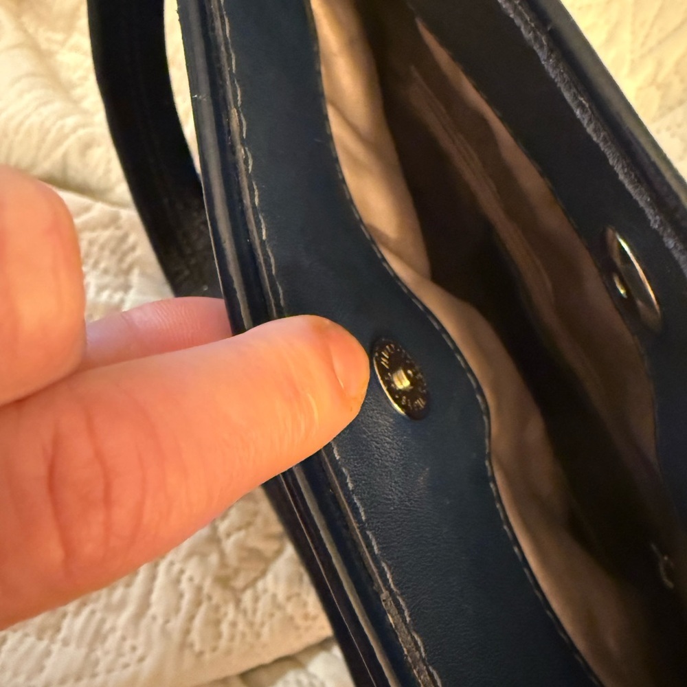 Coach Navy Blue Women's Bag - Picture 3 of 11